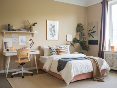 Step-by-step: style a rental bedroom with under 150 finds from thukthaeshop