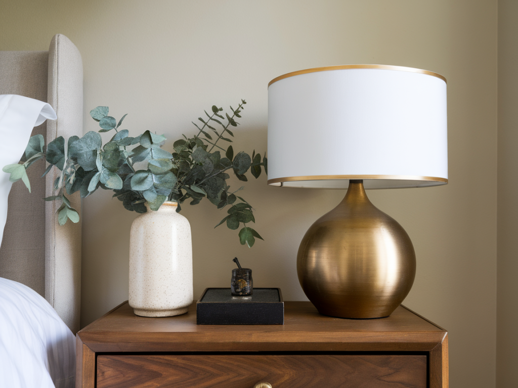 how to pick a statement lamp that makes your bedside look curated