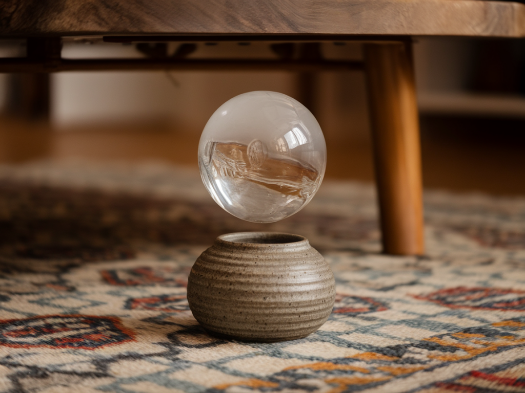 How to layer handblown glass and handcrafted ceramics from thukthaeshop for an effortlessly curated coffee table