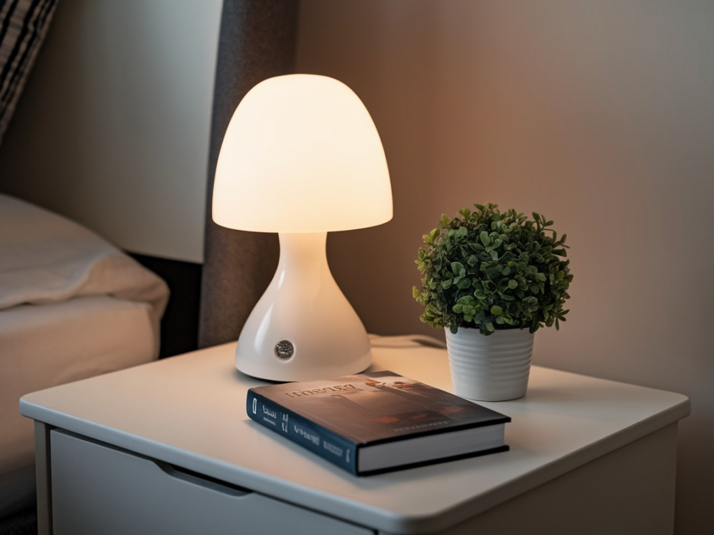 How to pick a bedside lamp from thukthaeshop that fits small nightstands and still reads well